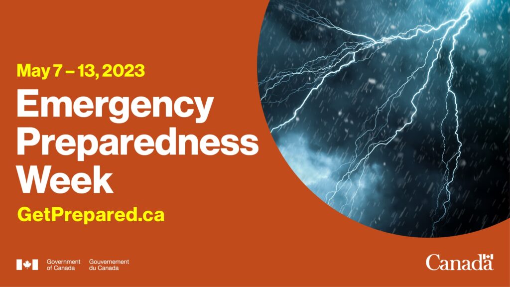 Emergency Preparedness Week May 7 to 13